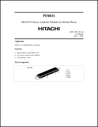 Click here to download PF0031 Datasheet