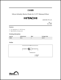 Click here to download 1SS88 Datasheet