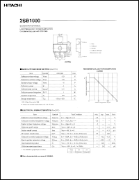 Click here to download 2SB1000 Datasheet