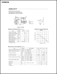 Click here to download 2SB1077 Datasheet