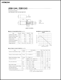 Click here to download 2SB1244 Datasheet