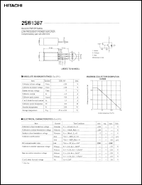Click here to download 2SB1387 Datasheet