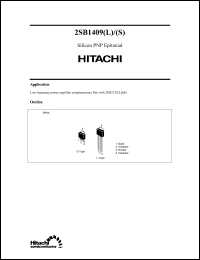 Click here to download 2SB1409L Datasheet