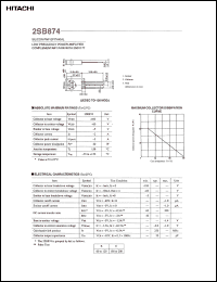 Click here to download 2SB874 Datasheet