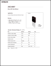 Click here to download 2SC4897 Datasheet
