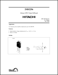 Click here to download 2SD2256 Datasheet