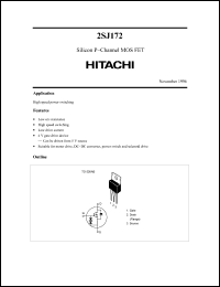 Click here to download 2SJ172 Datasheet