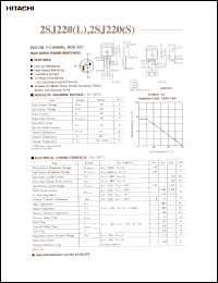 Click here to download 2SJ220L Datasheet