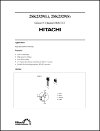 Click here to download 2SK2329L Datasheet