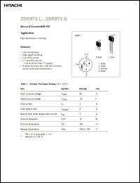 Click here to download 2SK973 Datasheet