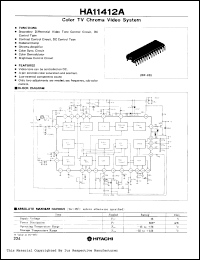 Click here to download HA11412A Datasheet