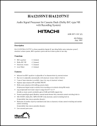 Click here to download HA12155 Datasheet