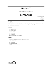 Click here to download HA13631T Datasheet