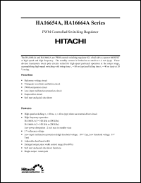 Click here to download HA16654AFP Datasheet