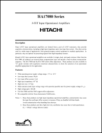 Click here to download HA17080 Datasheet