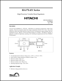 Click here to download HA17L431P Datasheet
