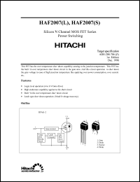 Click here to download HAF2007L Datasheet