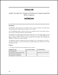 Click here to download HD66108 Datasheet