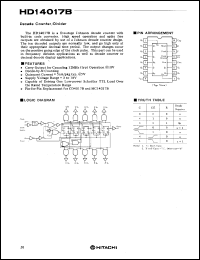 Click here to download HD14017 Datasheet