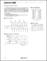 Click here to download HD14175 Datasheet