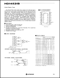 Click here to download HD14531 Datasheet