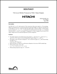 Click here to download HD151015 Datasheet
