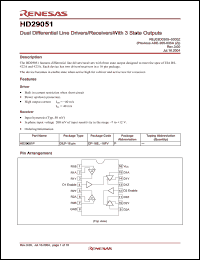 Click here to download HD29051P Datasheet