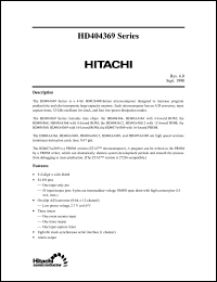 Click here to download HD404369 Datasheet