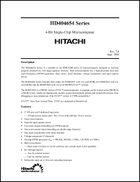 Click here to download HD4074654H Datasheet