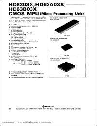 Click here to download HD6303X Datasheet