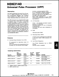 Click here to download HD63140A00 Datasheet