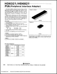 Click here to download HD6321 Datasheet