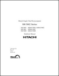 Click here to download HD6473802 Datasheet