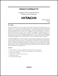 Click here to download HD66724 Datasheet