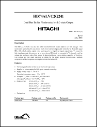Click here to download HD74ALVC2G241 Datasheet
