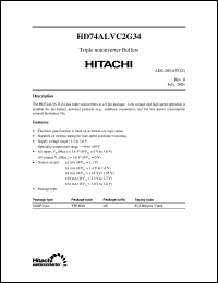 Click here to download HD74ALVC2G34 Datasheet
