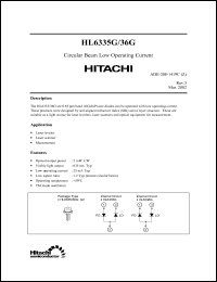 Click here to download HL6335 Datasheet
