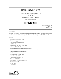Click here to download HM5212325F Datasheet