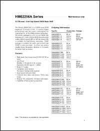 Click here to download HM62256A Datasheet