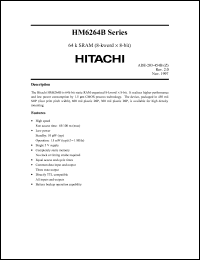 Click here to download HM6264BLFP-10 Datasheet