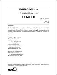 Click here to download HM628128DI Datasheet