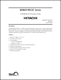 Click here to download HM62V8512C Datasheet