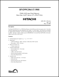 Click here to download HN29W25611T Datasheet