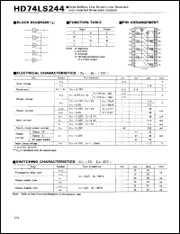 Click here to download 74LS244 Datasheet