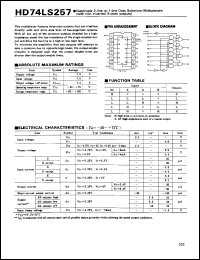 Click here to download 74LS257 Datasheet