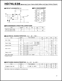 Click here to download 74LS38 Datasheet