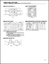 Click here to download 74LS73 Datasheet