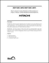Click here to download HC4052 Datasheet