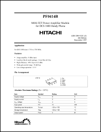 Click here to download PF0414 Datasheet