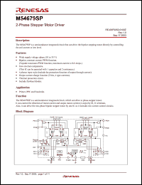 Click here to download M54679SP Datasheet